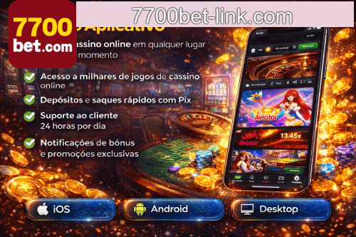 Login 7700BET multi dispositivo